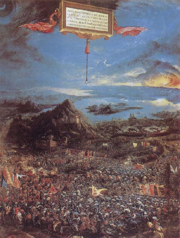 Albrecht Altdorfer The Battle at the Issus